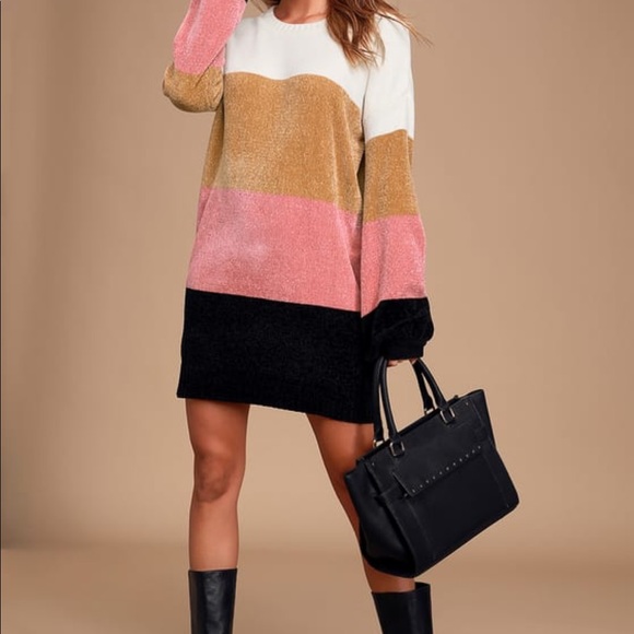 LULUS SWEATER DRESS - Picture 3 of 3